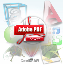 PDF Convert can Convert PDF documents from over 140 File Formats.  Including MicroSoft Word, MicroSoft Excel, MicroSoft Visio, MicroSoft PowerPoint, AutoCAD, CorelDraw, WordPerfect, Adobe PhotoShop, Adobe Acrobat, RTF, Txt, Image and more 149 File Formats to PDF Formats. Adobe PDF Converter is a multilingual software, including English, Chinese, German, French, Italian, Japanese and Very user-friendly interface and easy to use. Very quick in read speed and no quality is lost!